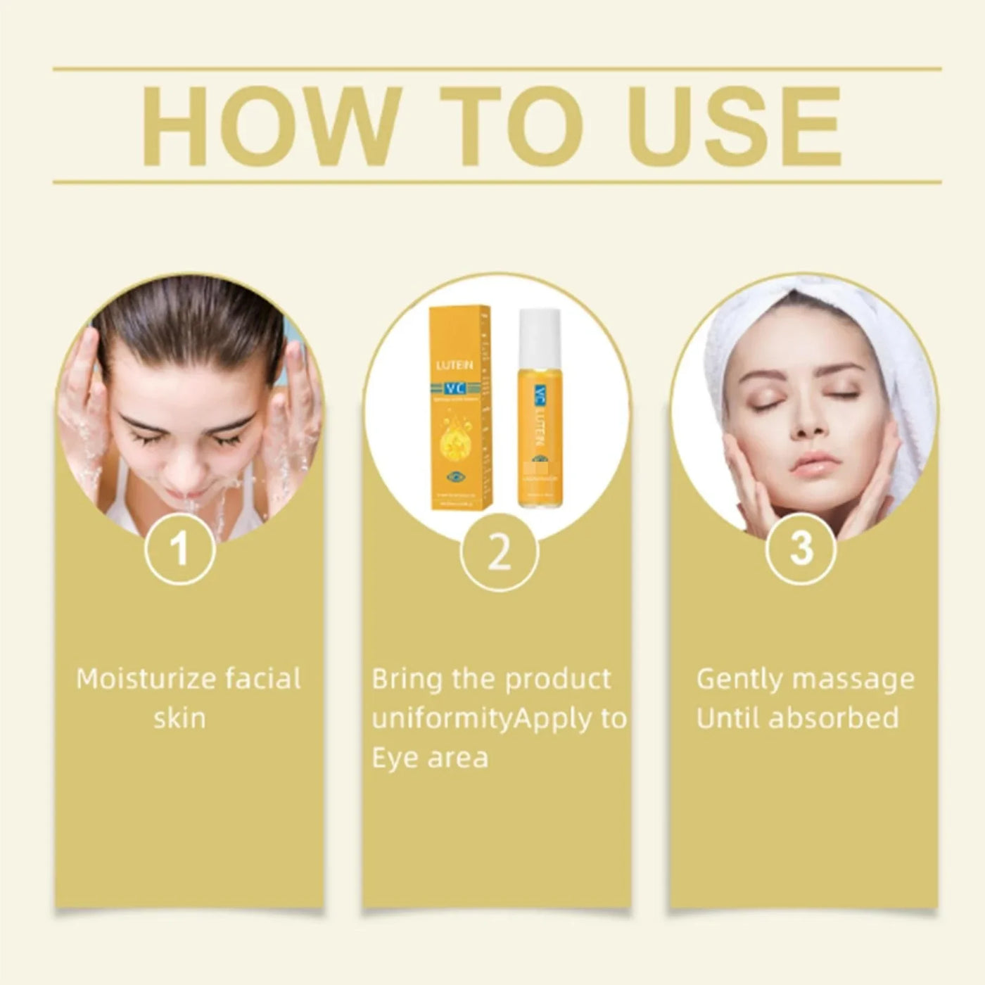 Anti-Wrinkle Essential Oil with VC & Lutein